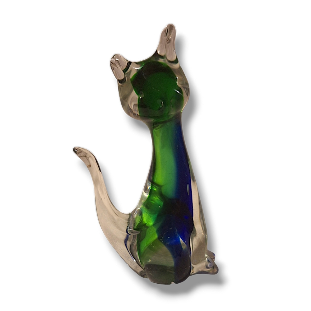 Murano BlownGlass Cat
